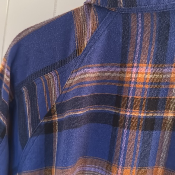 Urban Outfitters Plaid Flannel Button Down Top Size L - Picture 11 of 14